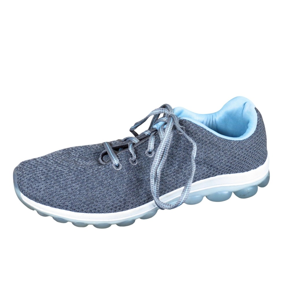 Avia Moonwalker Womens Walking Sneaker Size 9.5 Daily Athletic Gray Light Blue‎